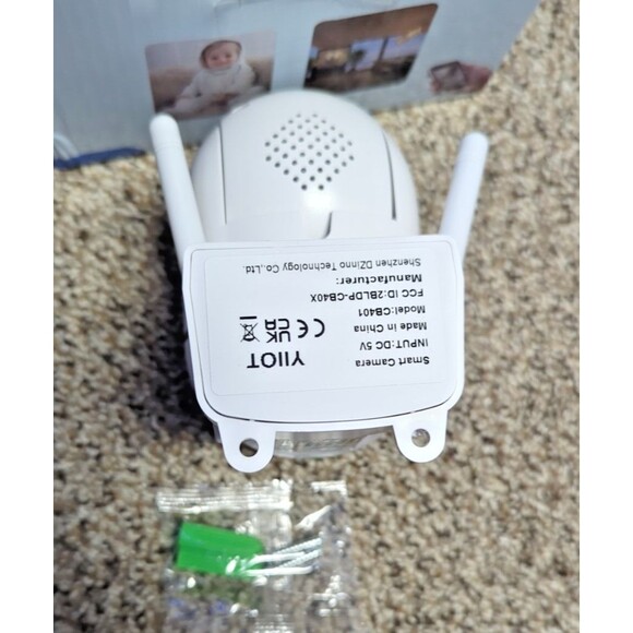 2.0MP HD WiFi Security Camera 360° Smart Cam 2.4/5G Night Vision Motion Detect - Picture 9 of 16